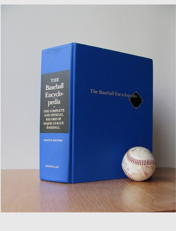 Vintage Baseball Encyclopedia Official Reference Record Book
