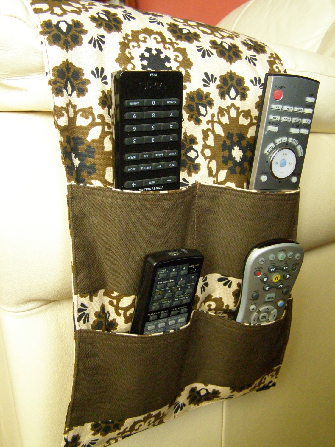 Organizer Caddy TV Remote Control Holder 4 by TheScrapBasket