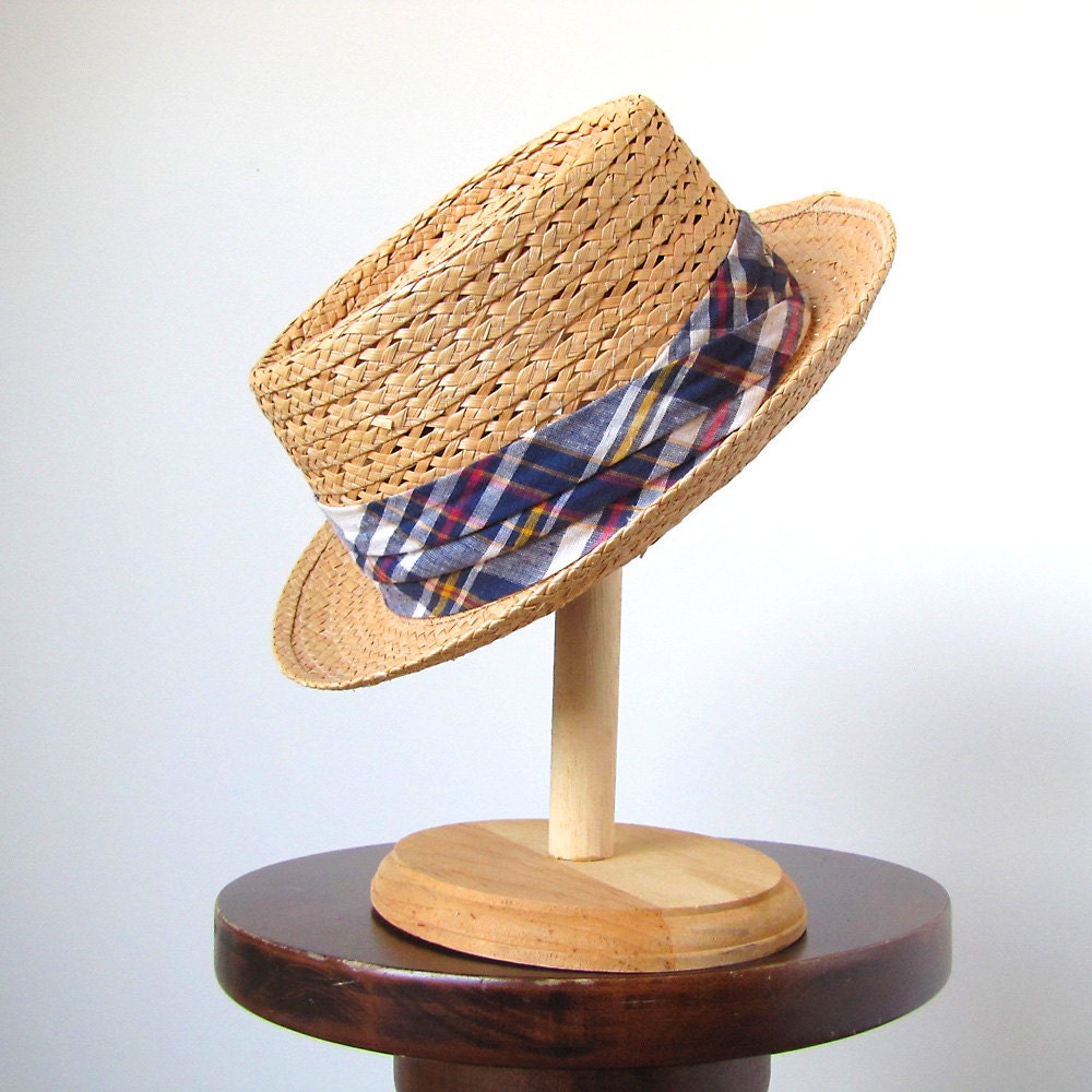 1970's Straw Hat // Vintage L.L. Bean // Macora Hat