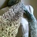 Purple and Blue Multicolored Scarf