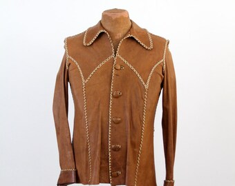 Popular items for leather shirt on Etsy