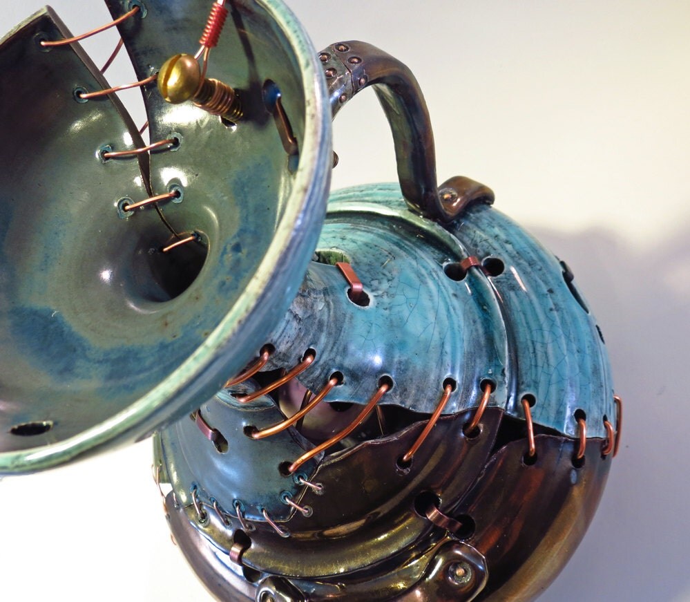 Crazy Vase Ceramic Craquepot Vase with Holes