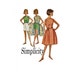 1962 Simplicity 4489 Simple to Make Size 14 Bust 34 Skirt Shorts Top