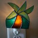 Stained Glass Night Light - Palm Tree