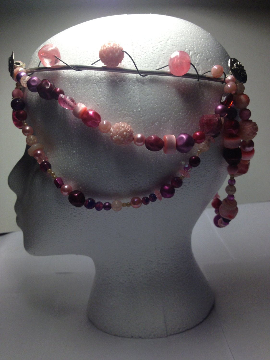 cotton candy headpiece