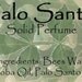 Palo Santo Solid Perfume Travel Stick