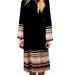 1970s Monet Striped Dress