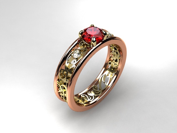 Reserved Payment  plan  Ruby engagement  ring  by 