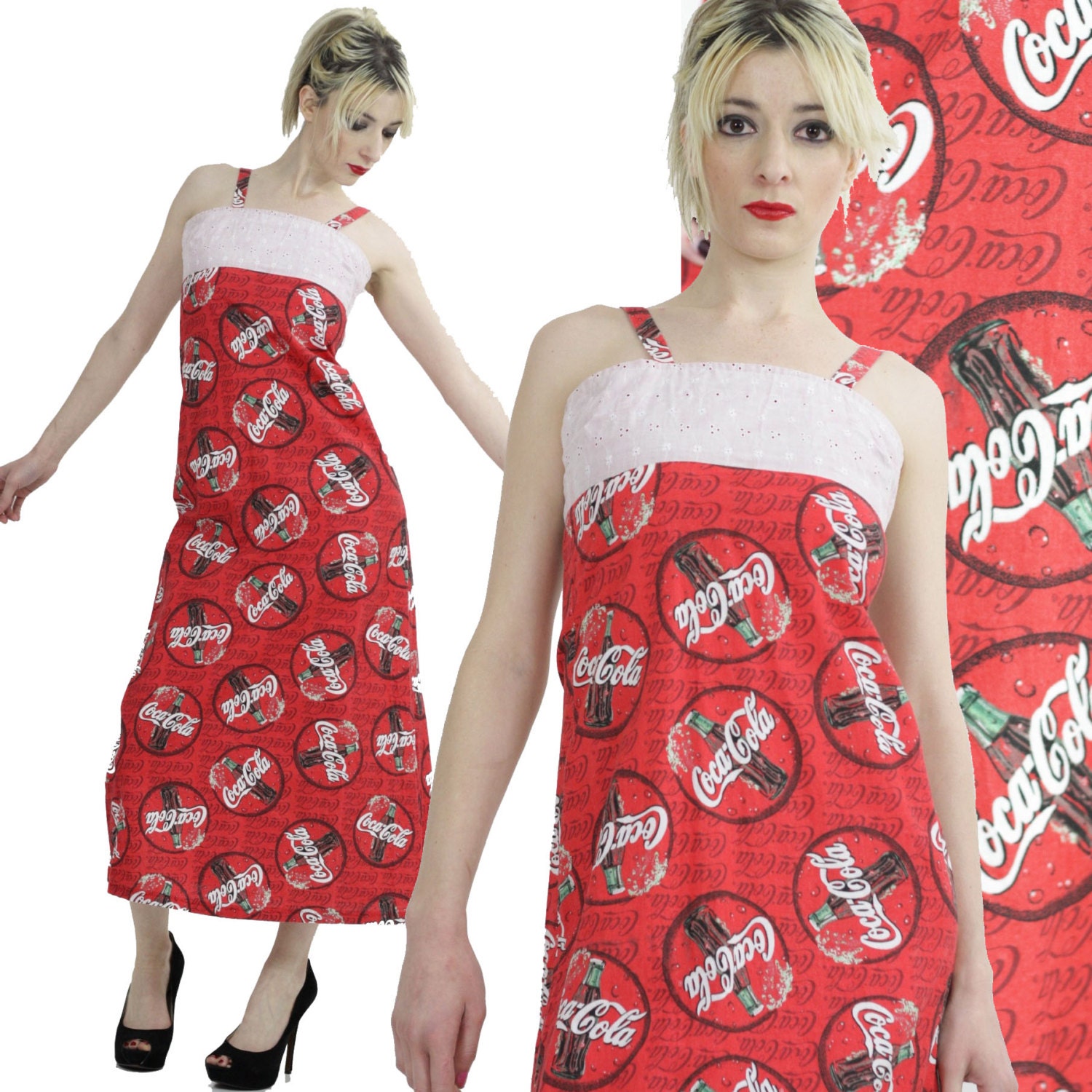 champion coca cola dress