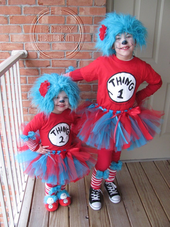 DR. SUESS INSPIREDCustom Made Hand-Tied Ribbon Tutu Skirt