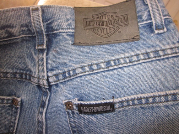 Vintage Harley Davidson Jeans High Waisted Denim Jeans USA