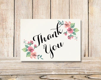 thank you card on Etsy, a global handmade and vintage marketplace.