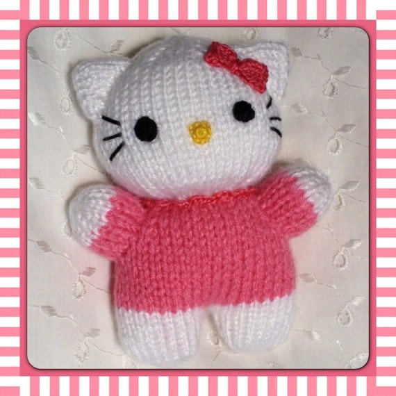 Hello Kitty Knitted Doll