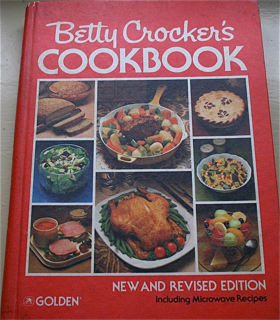 Vintage Betty Crocker Cookbook 1970s 1979 printing