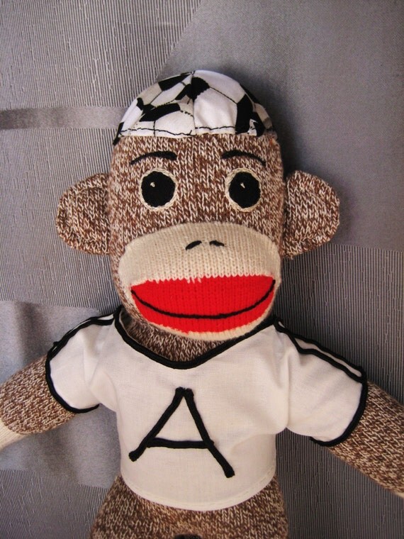 brown sock monkey