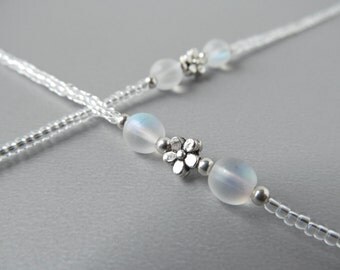 Clear Eyeglass Chains, Transparent Reading Glasses Chain, Womens Eyeglass Chain for Glasses, Invisible Glasses Chain for Eyeglasses