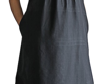 Mix Burmese Silk Pin Tuck Sleeveless Dress (DNN-053-01)