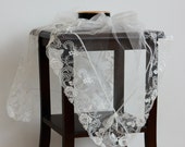 Off White Tulle Tablecloth