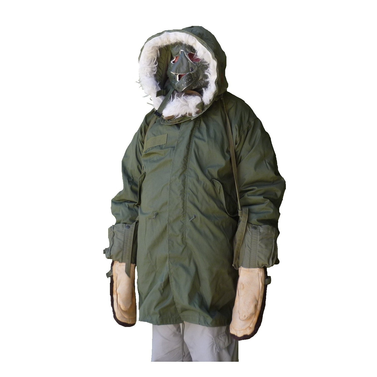 Parka M-65 U.S. Military Extreme Cold Weather Lined Coat with