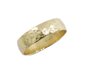 yellow gold mens wedding rings