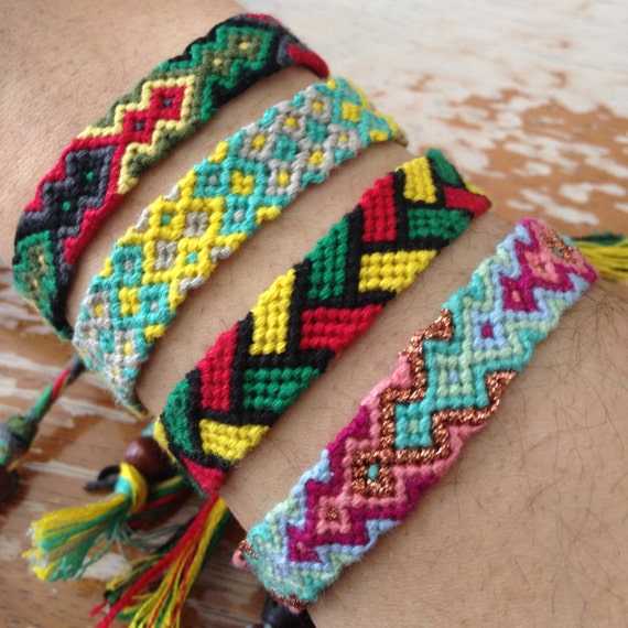 Items similar to Arrow Head Adjustable Friendship Bracelet on Etsy