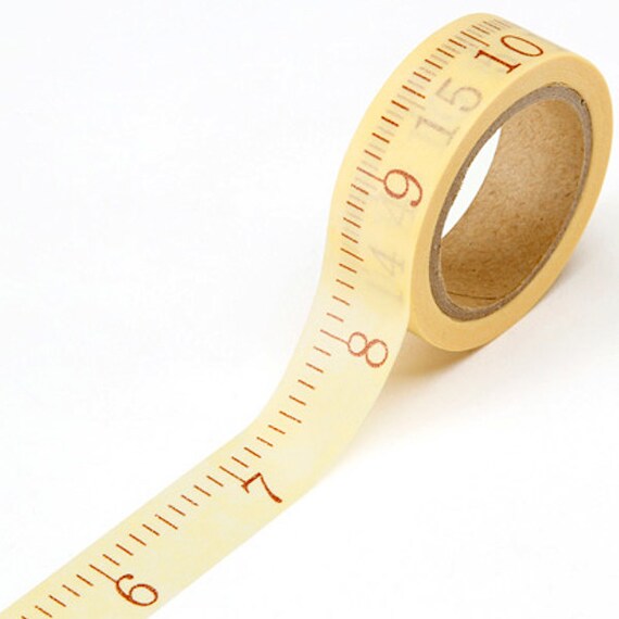Tape Measure Washi Tape - Scrapbooking, Paper Crafts, Party Supplies Il_570xn