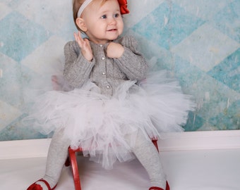 White Tutu Birthday tutu Baby Adult Tutu Christmas Tutu Photo Prop Tutu