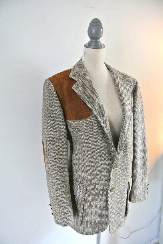 1950's Orvis harris tweed shooting jacket Country