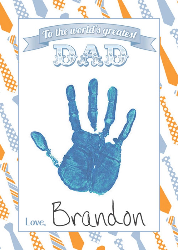 Father's Day Printable Father's Day Card by SugarPickleDesigns