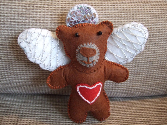 guardian angel teddy bear