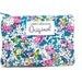 Coin Purse - Claire Aude Turquoise Floral Coin Purse Liberty of London Fabric