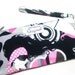 Wallet Wristlet - Inked Retro Pink/ Black Tattoo Girls Wristlet Wallet