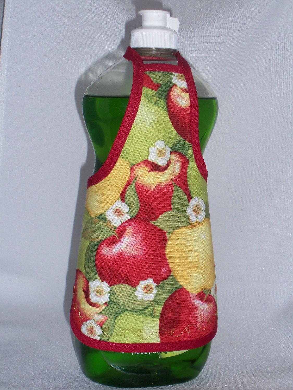 Apple Garden Decor Dish Soap Bottle Apron Dress Cover Lg