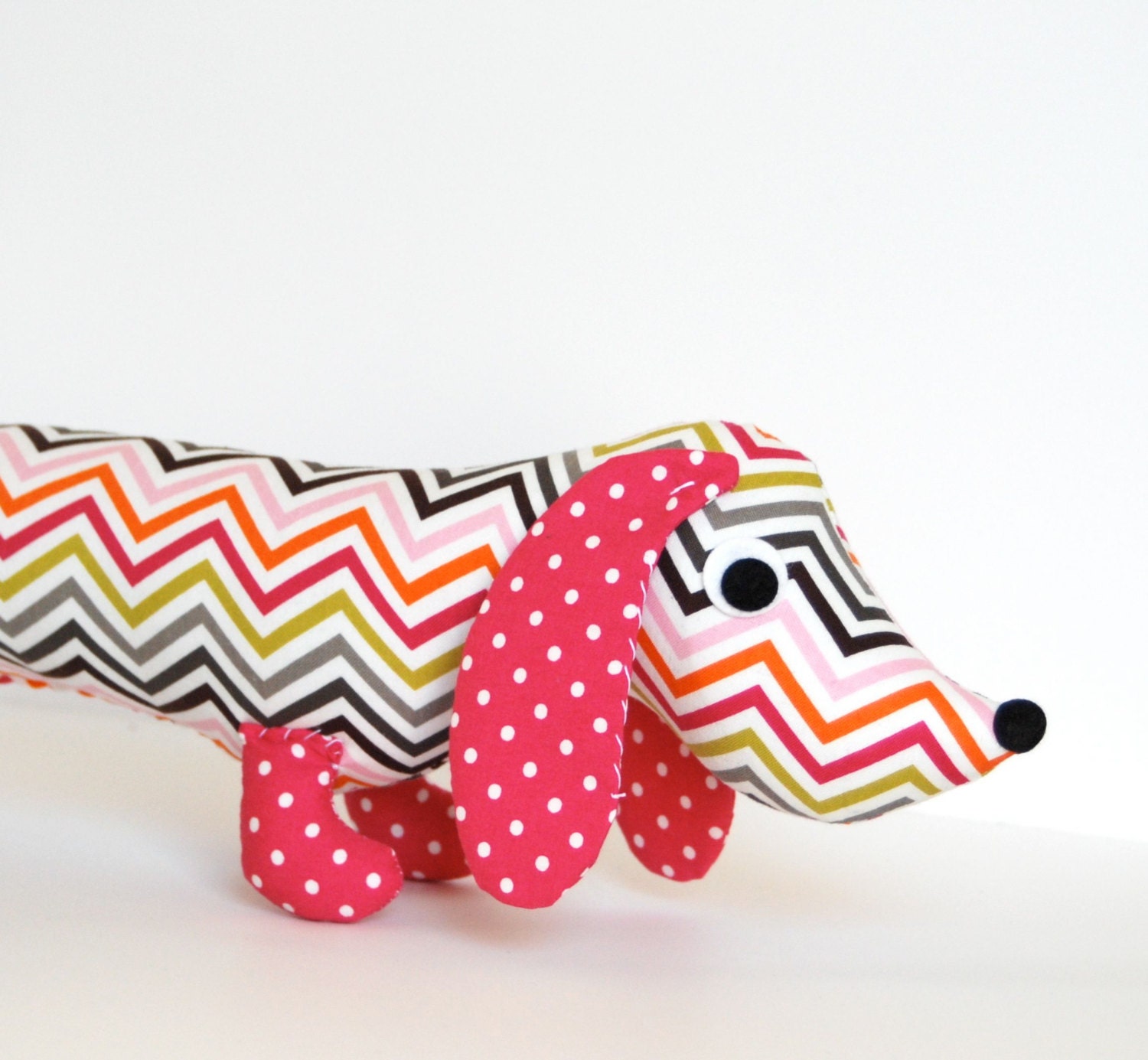 stuffed wiener dog toy