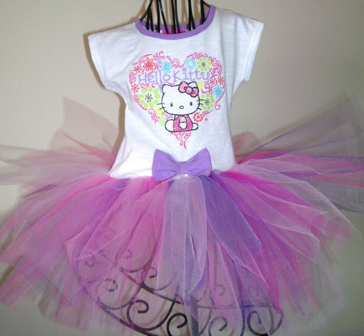 Hello Kitty Tutu Dress size 12 months by DesignsbyClaudia on Etsy