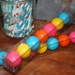 12 Clear Candy Tubes, Favor Box, 1X1X8, 1" Gumball, Square Tube