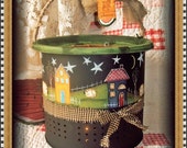 Apple Tree Cottage Original Design E Pattern  - Starry Night Minnow Bucket Lantern