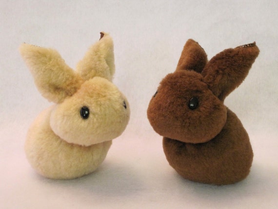 chocolate scented plush bunny