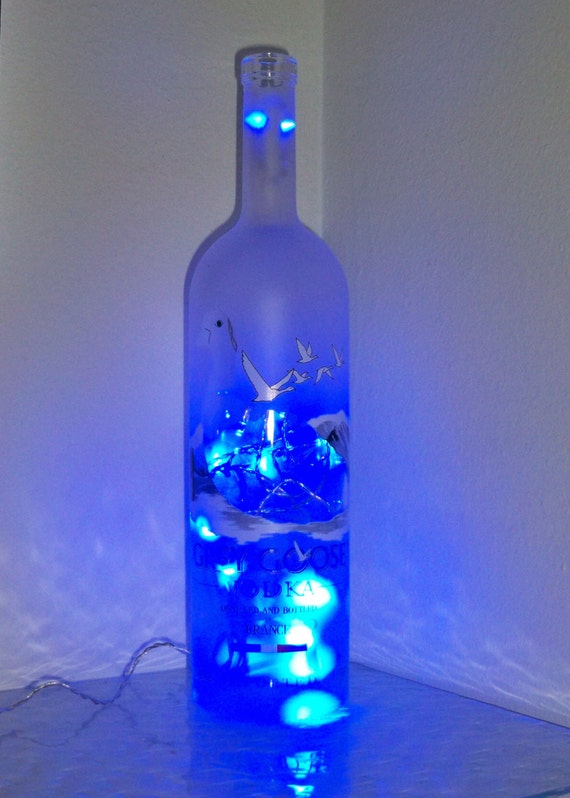 grey goose lighted bottle blue battery operated led rice grey goose lighted bottle blue battery operated led rice