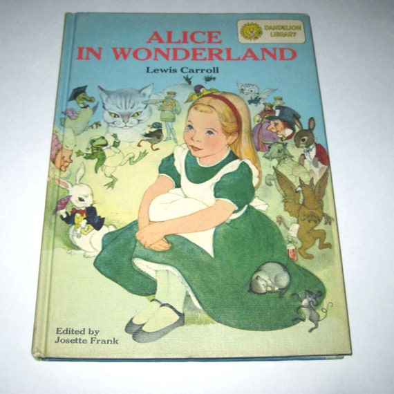 Vintage 1950s Alice in Wonderland and Peter by grandmothersattic