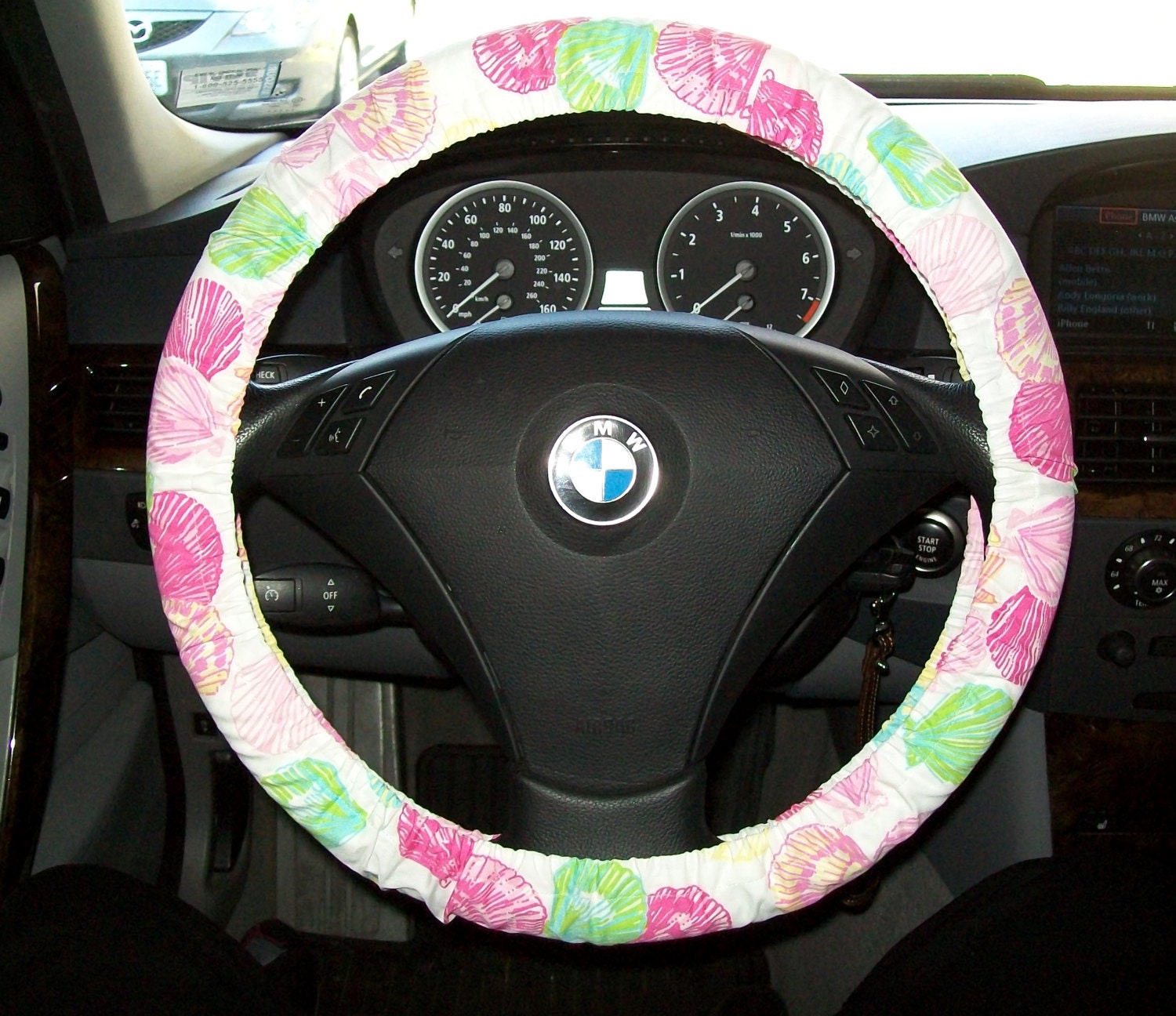 Custom Designer Inspired Steering Wheel Cover