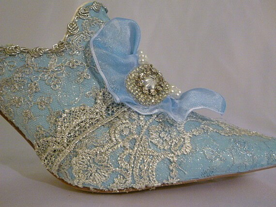 Marie Antoinette themed wedding shoes in by ...