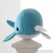 valentine plush narwhal