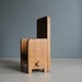 Vintage Miniature Wood Chair, Mid Century Modern Decor, Scandinavian Design