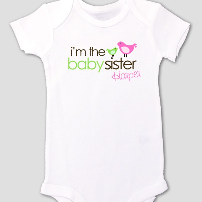 big sister shirt baby sister shirt adorable I'm the by zoeysattic