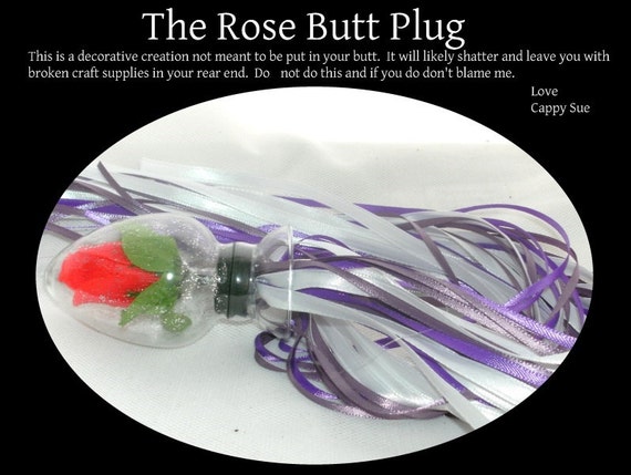 rose butt plug
