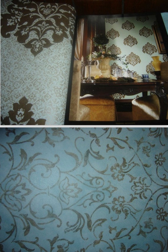 Albert Van Luit and Company Wall Paper Sample Book Interior