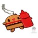 SALE Hamburger & Ketchup Necklace BFF