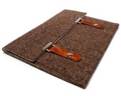 15" Macbook Pro Retina case - brown tweed