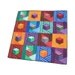 Jazzed Up Tumbling Blocks - Modern Patchwork Baby Quilt, Crib Quilt, or Wall Quilt